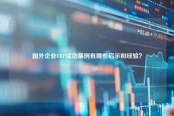 国外企业ERP成功案例有哪些启示和经验？