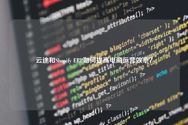 云途和Shopify ERP如何提高电商运营效率？