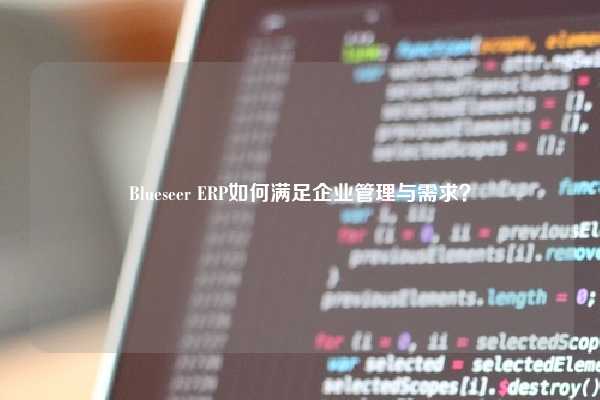 Blueseer ERP如何满足企业管理与需求？